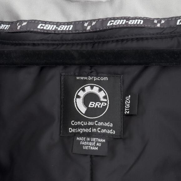 Can-Am Spyder BRP Jacket Mens XXL Gray Cruise Coat Riding Motorcycle Biker RPM - Picture 11 of 14